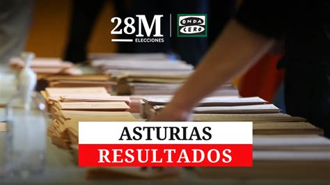 Resultados De Las Elecciones De Asturias 2023 En Asturias Onda Cero Radio