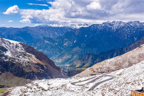 Pir Panjal Mountain Range, Rohtang Pass Stock Photo - Image of nature ...