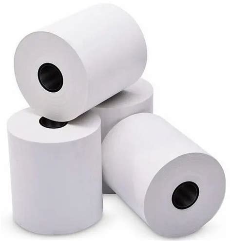 Plain White Thermal Paper Roll Gsm Gsm At Rs Roll In Nashik