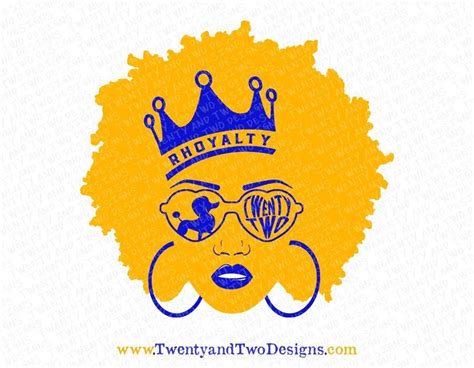 Silhouette Cameo Files Pretty Poodles Sgrho Sigma Gamma Rho Digital