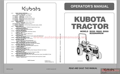 Kubota Tractor M Operator Manual Auto Repair Manual Forum Heavy