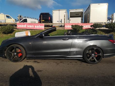 Mercedes Amg E Class Grey E220 7g Tronic Automatic Auto Convertible