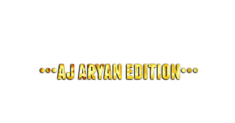 Aryan editing png&logo