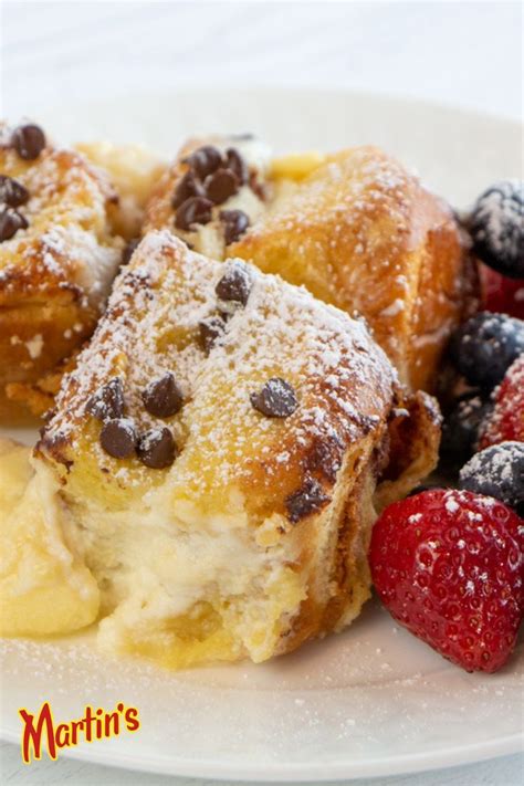 Cannoli Baked French Toast Martins Famous Potato Rolls And Bread