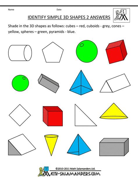 Plane Shapes And Solid Shapes