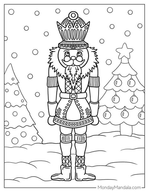 24 Nutcracker Coloring Pages Free Pdf Printables