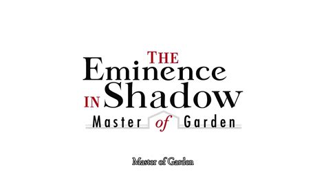 The Eminence in Shadow: Master of Garden on Twitter: "Mitsugoshi is ...