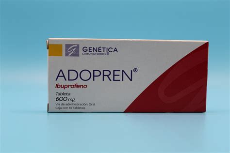 Adopren Ibuprofeno Mg Tabletas Farma Gen