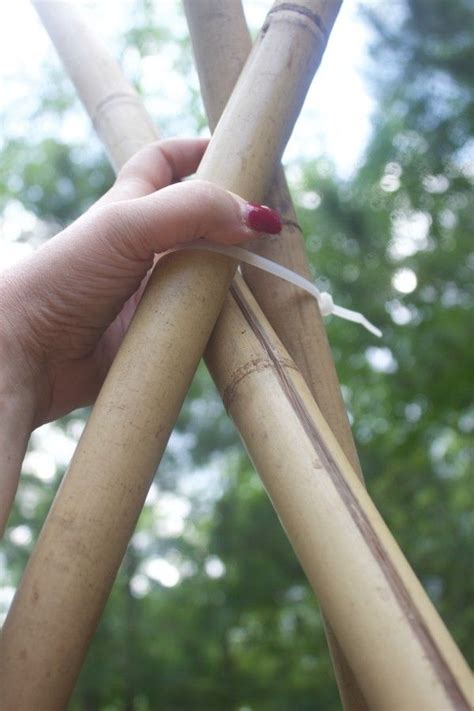 How To Build A Bean Teepee Frame Artofit