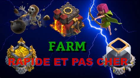 COC COMPO HDV 10 FARM ELIXIR UNIQUEMENT CLASH OF CLANS FR 1