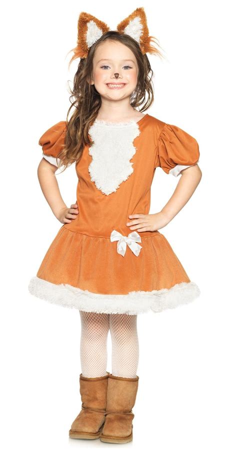 Sweet Fox Child Costume Fox Halloween Costume Halloween Costumes For