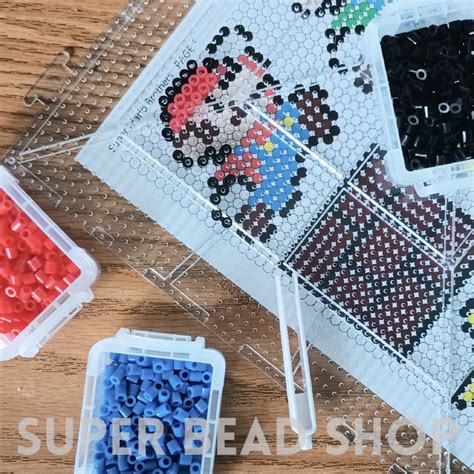 Super Mario Bros Perler Bead Patterns - Etsy