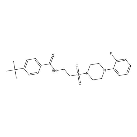 Buy Tert Butyl N Fluorophenyl Piperazin Yl Sulfonyl