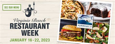 2023 Virginia Beach Restaurant Week | Virginia Beach Hotels - Oceanfront