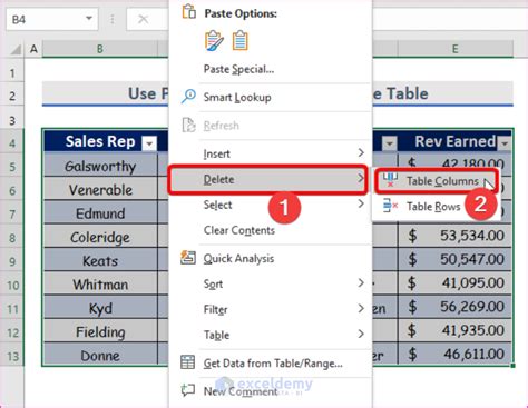 How To Delete A Data Table In Excel 4 Easy Ways Exceldemy