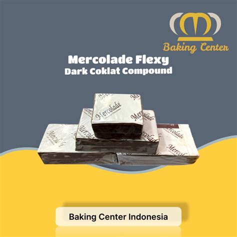 Jual Mercolade Flexy Dark Coklat Compound Repack Shopee Indonesia