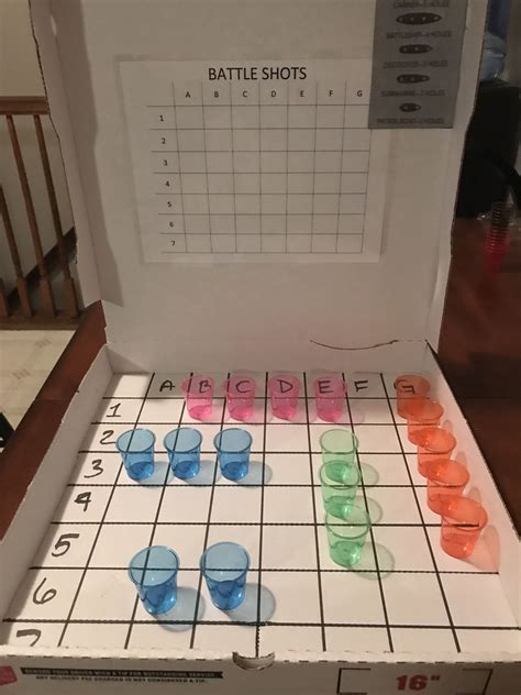 Battle Shots Diy Party Games Drinking Games Sleepover Party Games