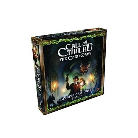 Fantasy Flight Games Call Of Cthulhu Lextension Du Jeu De Cartes