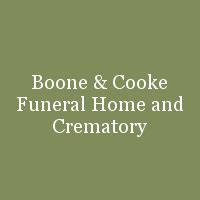 Recent Obituaries | Boone & Cooke Funeral Home and Crematory