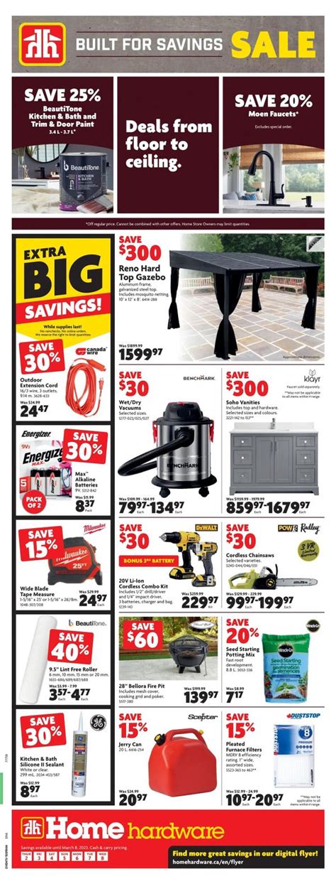 Home Hardware ON Flyer March 2 To 8