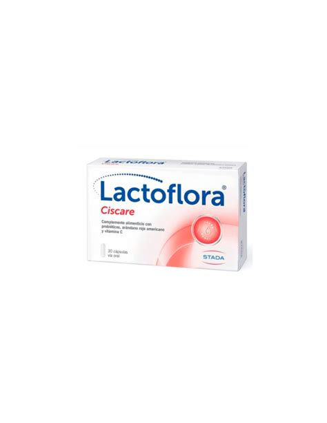 LACTOFLORA CISCARE 30 CAPSULAS Ibáñez Farmacia