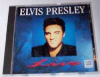 ELVIS PRESLEY ELVIS PRESLEY LIVE CD Highly Rated EBay Seller Great