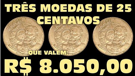 AS ÚNICAS DE 25 CENTAVOS QUE VALEM 8 MIL REAIS SÃO ESSAS AQUI DO VÍDEO