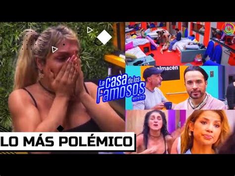 Momentos M S Pol Micos De La Casa De Los Famosos M Xico Rumbo A La