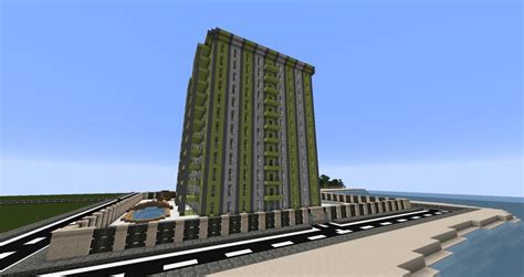 Modern City Build Minecraft Map