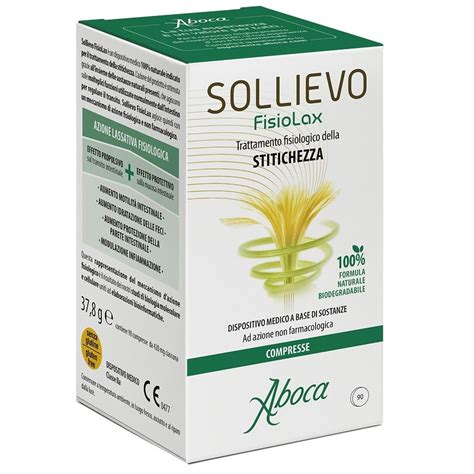 Aboca Sollievo Fisiolax Lassativo Naturale Compresse Offerta Online