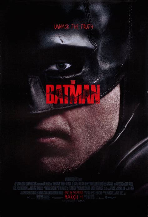 The Batman Original 2022 U.S. One Sheet Movie Poster - Posteritati Movie Poster Gallery