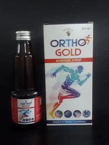 Ortho Gold Syrup 225 Ml At Rs 160 Piece In Indore ID 22138521197