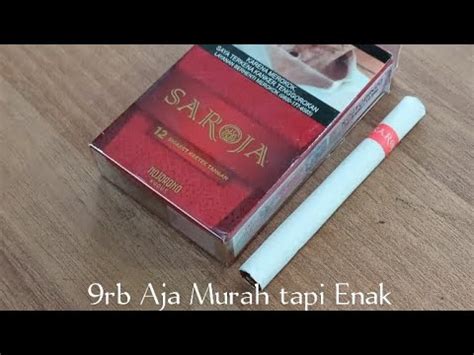 Review Rokok Saroja Rokok SKT Baru Dari PT Nojorono Kudus Murah