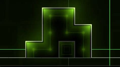 Simple And Easy Glow Block Design Geometry Dash Youtube