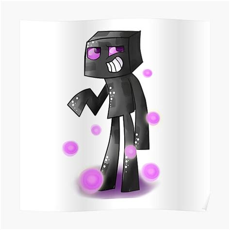 "Enderman" Poster for Sale by qloc | Redbubble