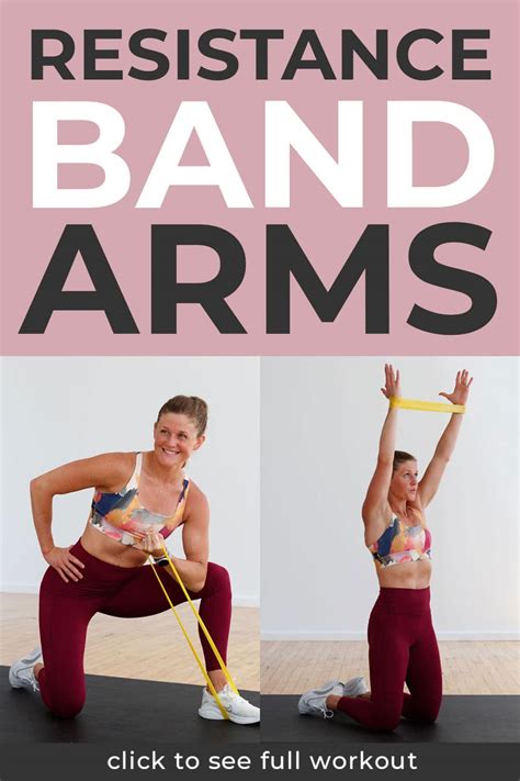 Resistance Band Arm Workout (Video) | Nourish Move Love