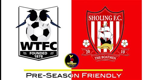 Highlights Wimborne Town V Sholing Pre Season Friendly Youtube