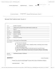 Review Test Submission Exam 3 202020 Spring 2020 Pdf Review