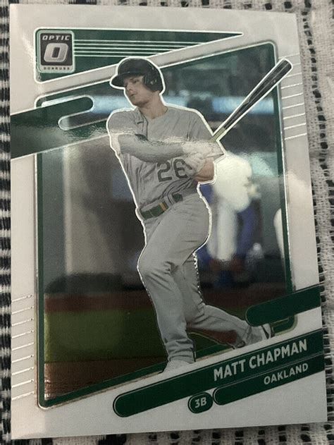 Panini Donruss Optic Matt Chapman For Sale Online Ebay