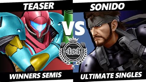 O Smash Night Teaser Samus Vs Sonido Snake Winners Semi