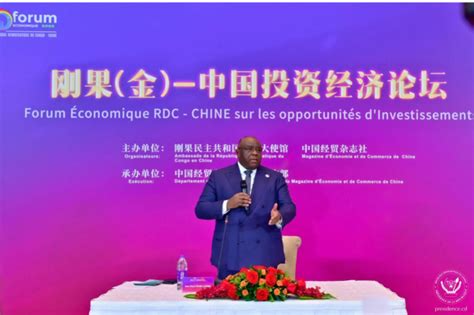 Ouverture du premier Forum RDC Chine à Beijing Jean Pierre Bemba