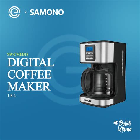 Jual Samono Digital Coffee Maker Mesin Pembuat Kopi Otomatis Sw