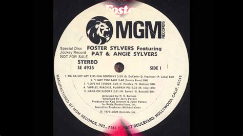 Foster Sylvers feat. Patricia Sylvers and Angie Sylvers cover of Bobby Bloom's 'Montego Bay ...