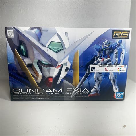 Bandai Mobile Suit Gundam Exia Gn Celestial Being Rg Model