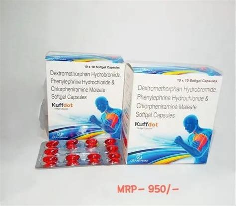 Dextromethorphan Hydrobromide Phenylepherine Hcl Chlorpheniramine