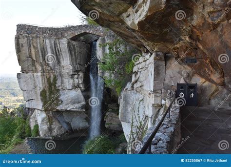 Lover`s Leap at Rock City Gardens in Chattanooga, Tennessee Stock Image ...