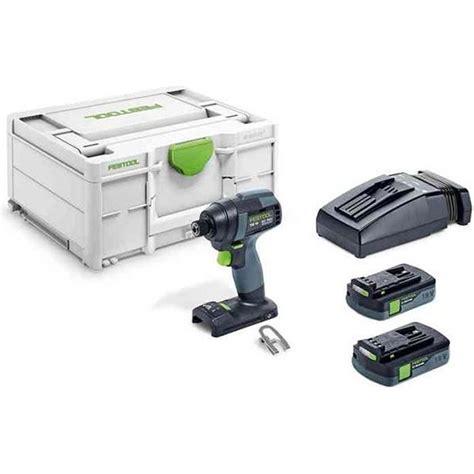 Festool Visseuse à Chocs 18v 4ah Tid 18 Hpc 40 I Plus 576482