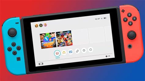 Nintendo Switch Sistema Operacional E Interface Vazam