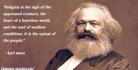 Karl Marx Quotes On Religion Quotesgram