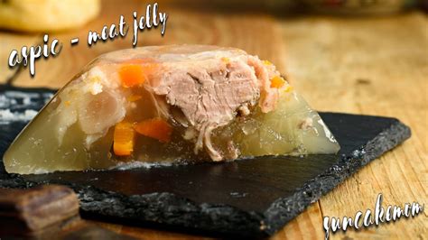 Aspic Recipe Meat Jelly Fitttzee